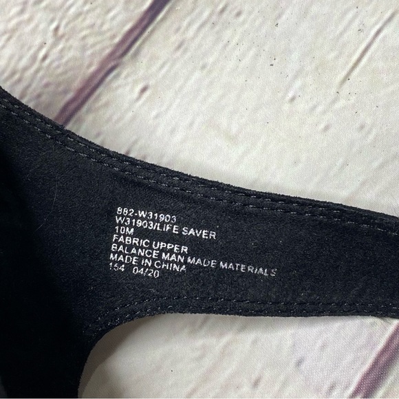 WHITE MOUNTAIN Black Fabric Sandals - Picture 3 of 8